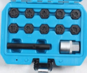 Set de tornillos de seguridad para MERCEDES  VT13753