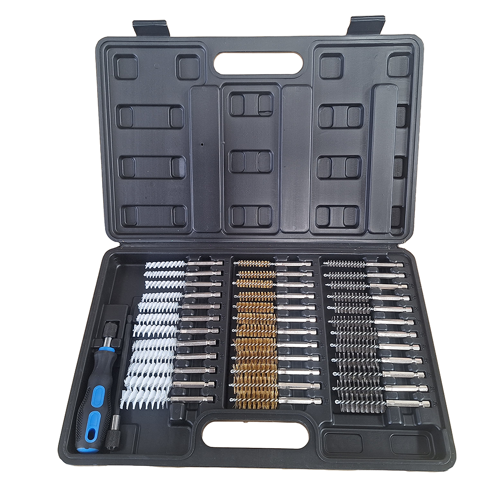 Estuche Cepillos Metálicos y Plásticos Everforce EVF01764 | Taller Mecánico