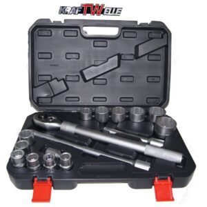 Set 3/4 con Carraca telescópica