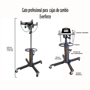 Gato de foso hidráulico para cajas de cambio profesional