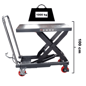 Mesa elevadora hidráulica simple hasta 1000 kg.