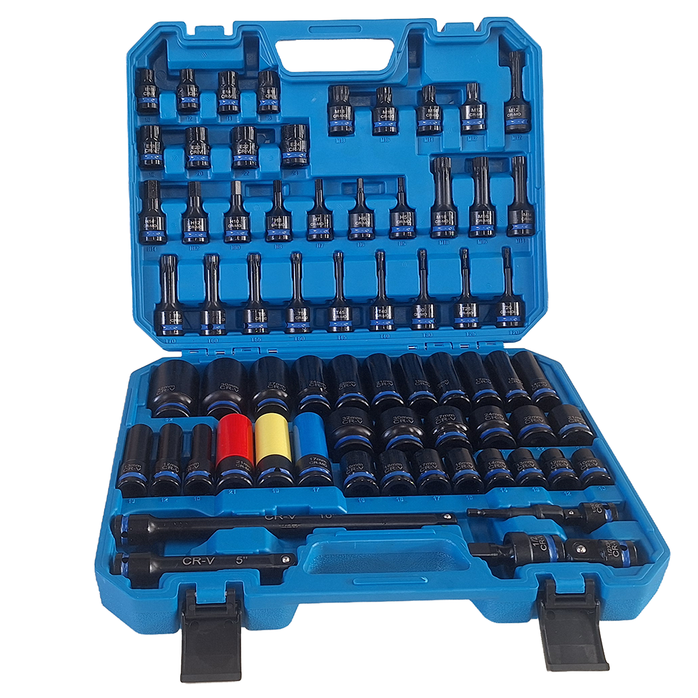 Juego de Llaves de Impacto 69 Piezas