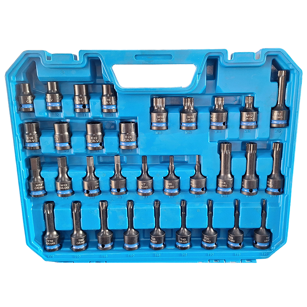 Juego de Llaves de Impacto 69 Piezas EVF20270 Everforce | Acero Cromo Vanadio - Imagen 2