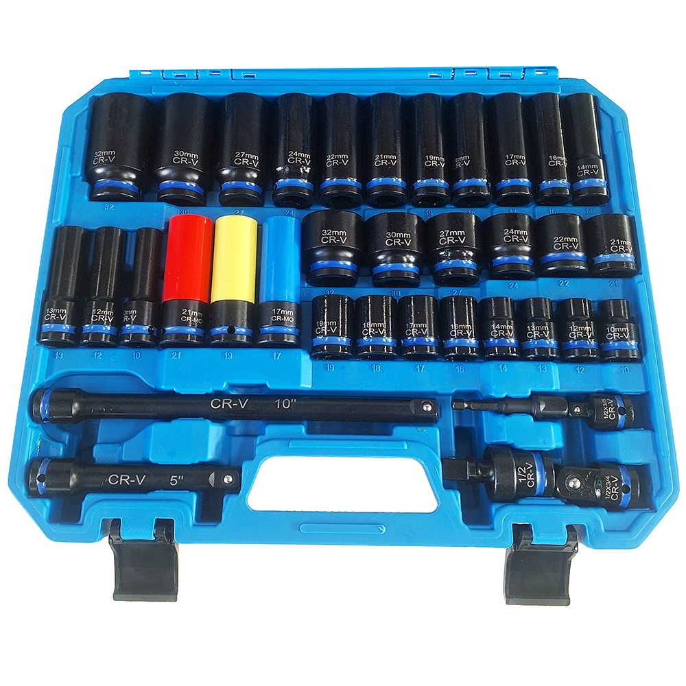 Juego de Llaves de Impacto 69 Piezas EVF20270 Everforce | Acero Cromo Vanadio - Imagen 4